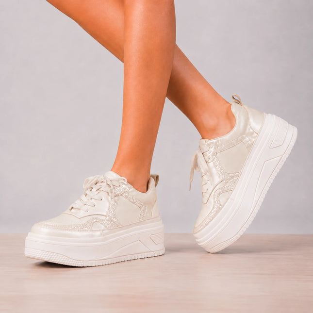 Zapatillas Urbanas Mujer Bahia - Dorado