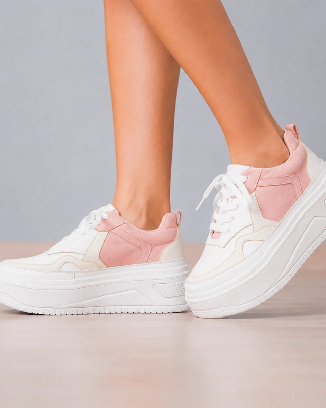 Zapatillas Urbanas Mujer Bahia - Rosado