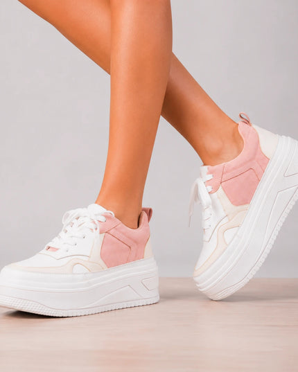 Zapatillas Urbanas Mujer Bahia - Rosado