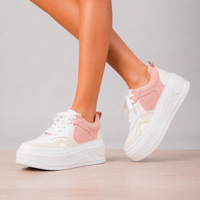 Zapatillas Urbanas Mujer Bahia - Rosado