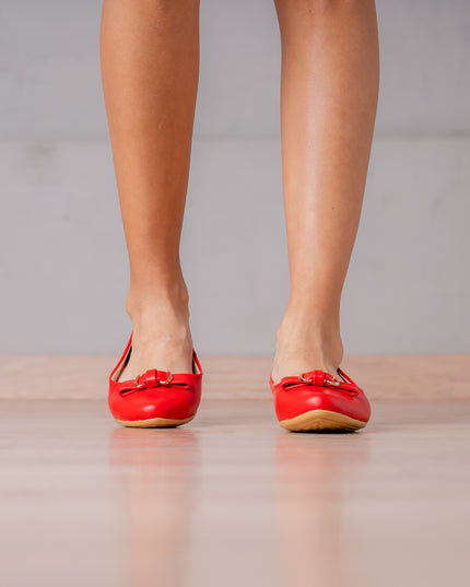 Ballerinas Mujer Agnela - Rojo