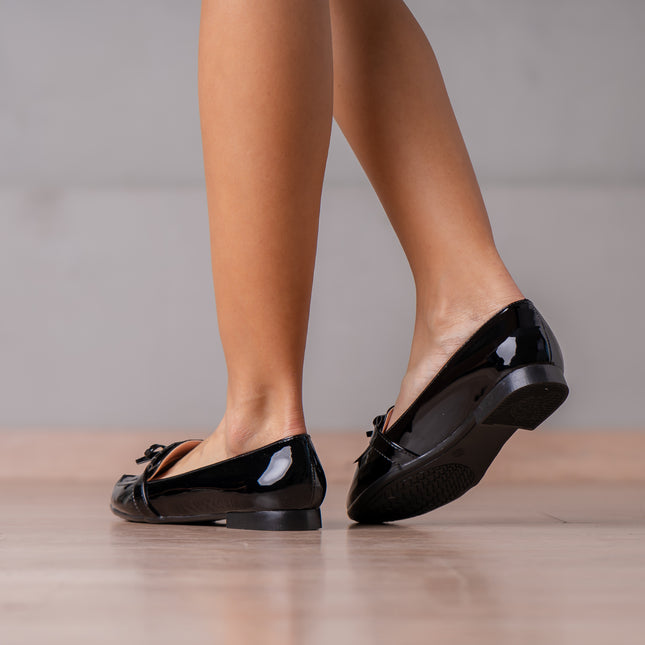 Ballerinas Mujer Chihiro - Negro Charol