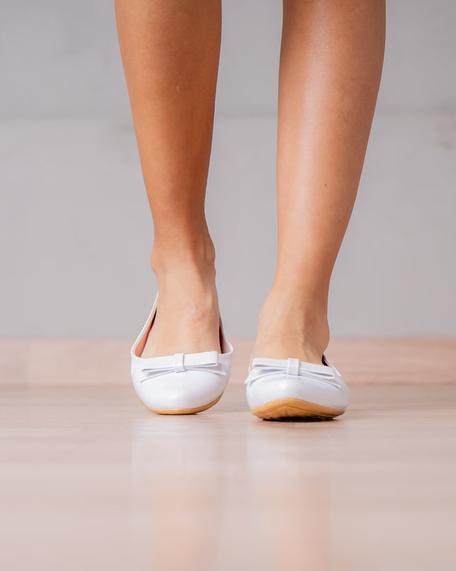 Ballerinas Mujer Eluney - Blanco