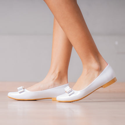 Ballerinas Mujer Kenna 2.0 - Blanco Charol