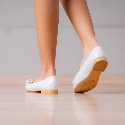 Ballerinas Mujer Kenna 2.0 - Blanco Charol