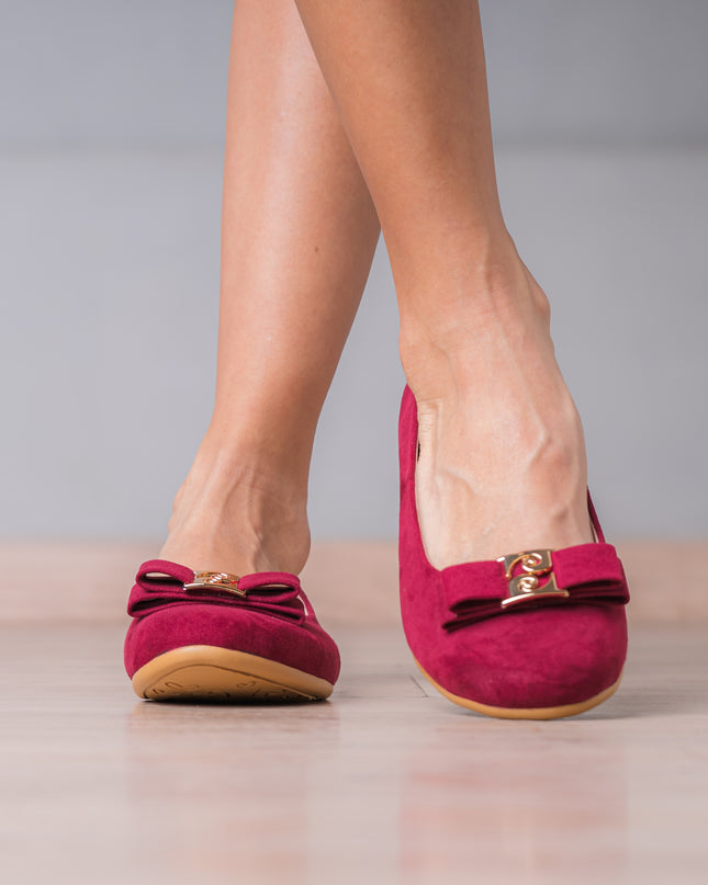 Ballerinas Mujer Kenna - Vino