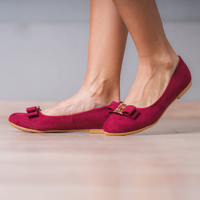 Ballerinas Mujer Kenna - Vino