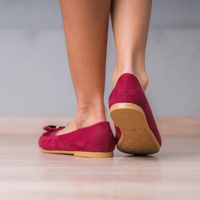 Ballerinas Mujer Kenna - Vino