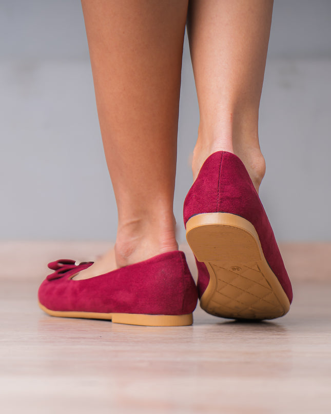 Ballerinas Mujer Kenna - Vino