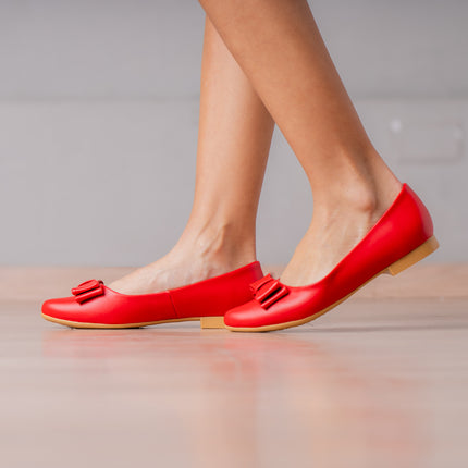 Ballerinas Mujer Nayana  - Rojo