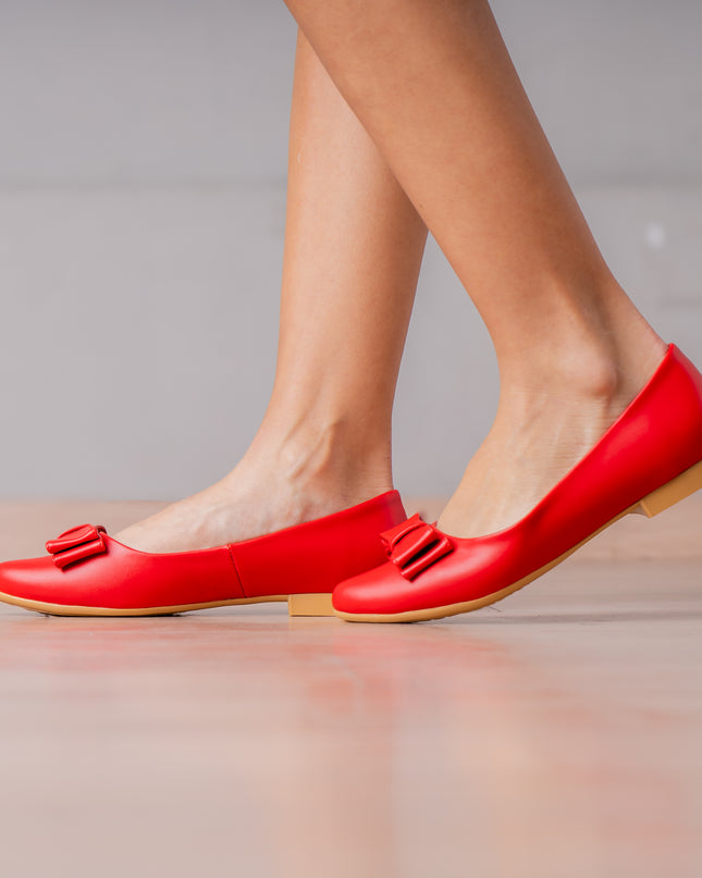 Ballerinas Mujer Nayana  - Rojo