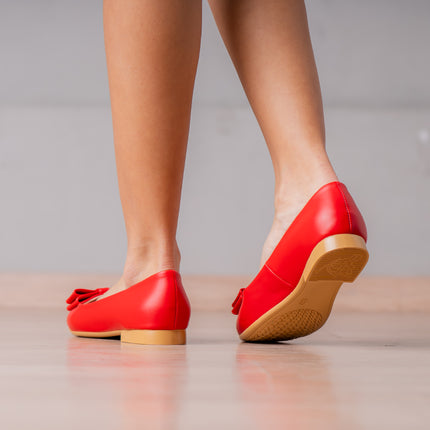 Ballerinas Mujer Nayana  - Rojo