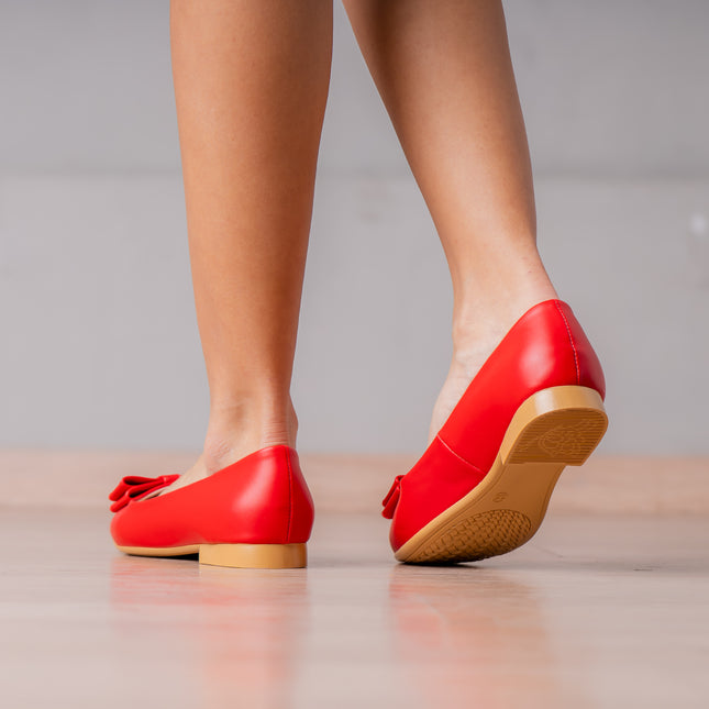 Ballerinas Mujer Nayana  - Rojo