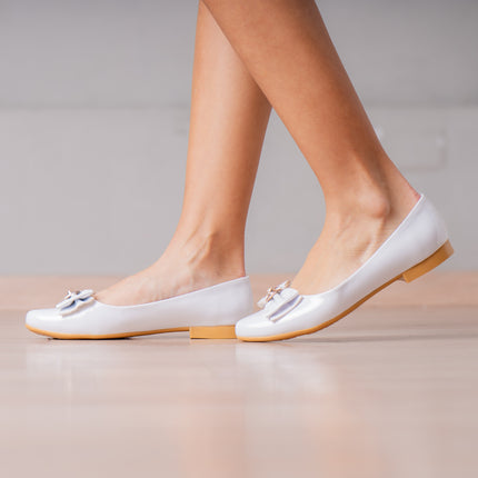 Ballerinas Mujer Safiya - Blanco Charol