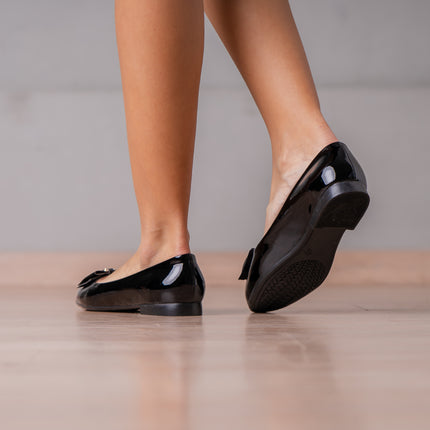 Ballerinas Mujer Safiya - Negro Charol