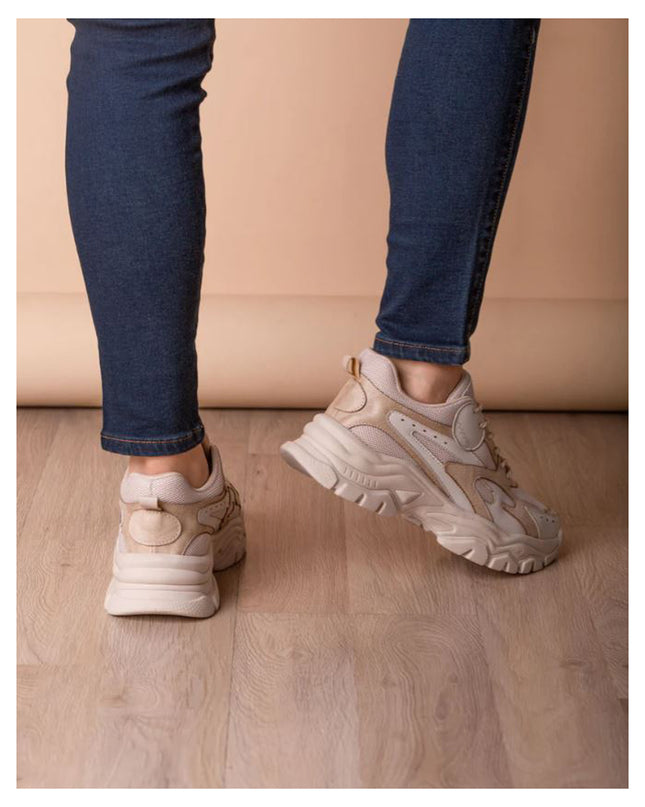 Zapatilla Bayona - Beige