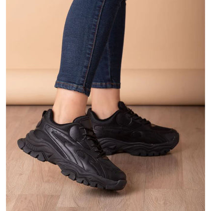 Zapatillas Urbanas Mujer Bayona - Negro