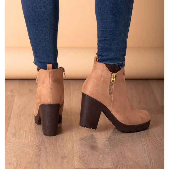 Botas Mujer Belgrado - Topo
