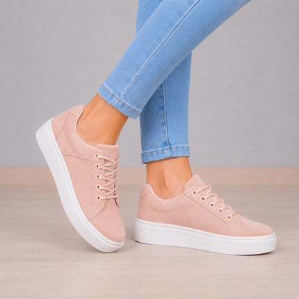 Zapatillas Urbanas Mujer Belice - Palo Rosa
