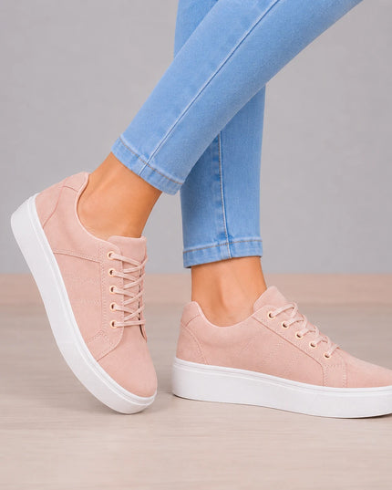 Zapatillas Urbanas Mujer Belice - Palo Rosa