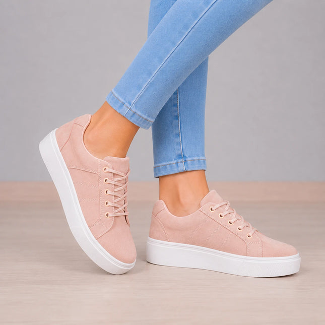 Zapatillas Urbanas Mujer Belice - Palo Rosa