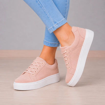 Zapatillas Urbanas Mujer Belice - Palo Rosa