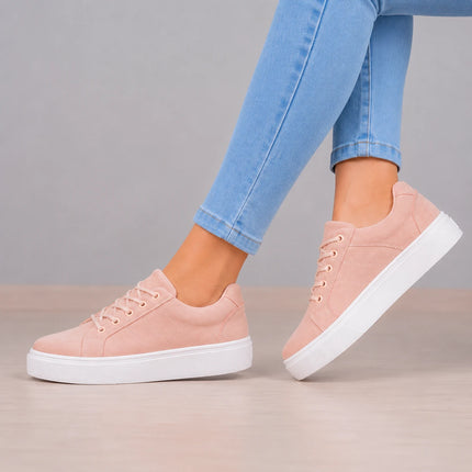 Zapatillas Urbanas Mujer Belice - Palo Rosa