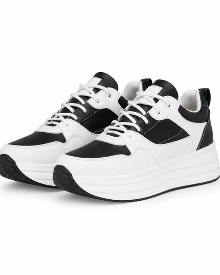 Zapatillas Urbanas Mujer Beneah - Blanco Negro