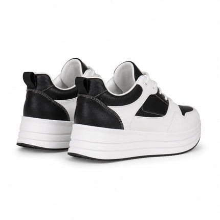 Zapatillas Urbanas Mujer Beneah - Blanco Negro