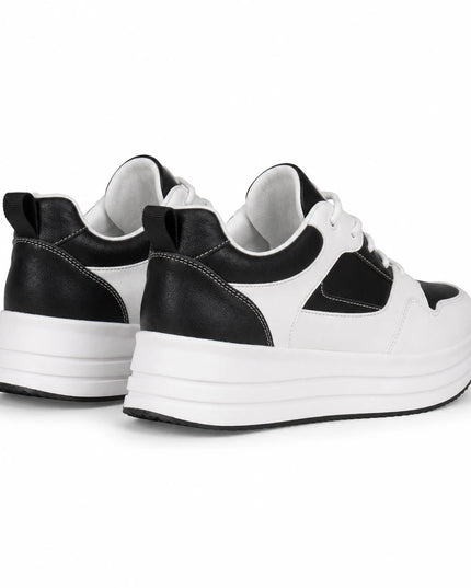 Zapatillas Urbanas Mujer Beneah - Blanco Negro