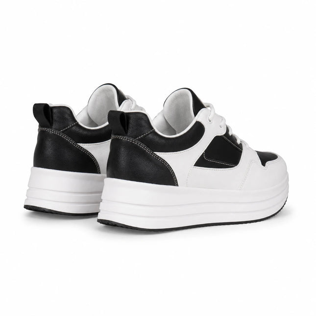 Zapatillas Urbanas Mujer Beneah - Blanco Negro