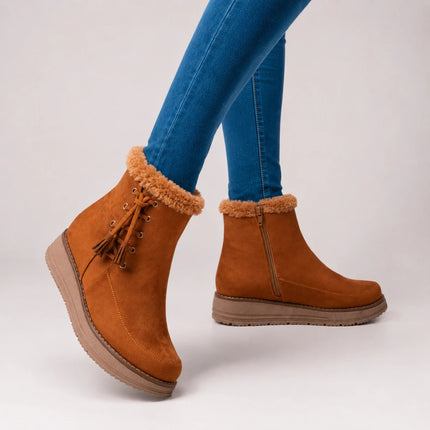 Botines Mujer Beni - Camel