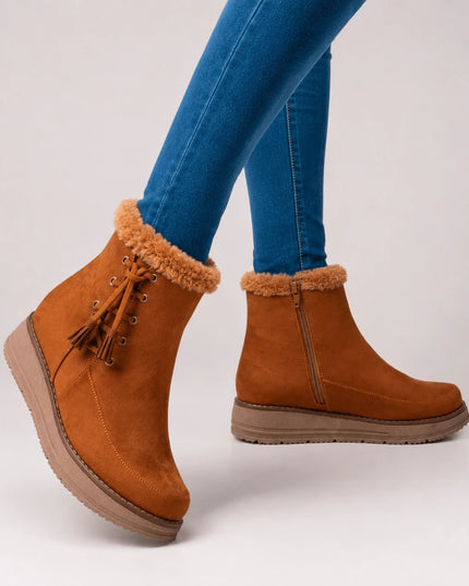 Botines Mujer Beni - Camel