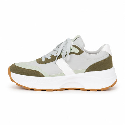 Zapatillas Urbanas Mujer Berzobit - Verde