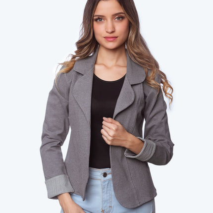 Blazer Apolonia - Plomo