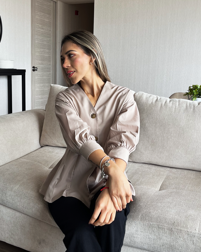 Blusa Ainoa - Beige