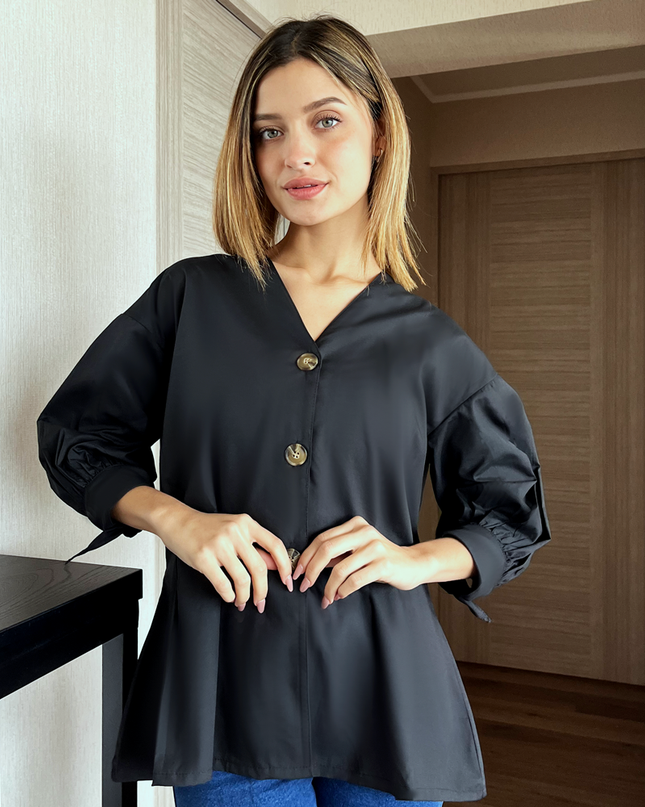 Blusa Ainoa - Negro