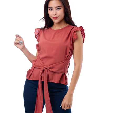 Blusa Eila - Ladrillo
