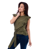 Blusa Eila - Verde Oscuro