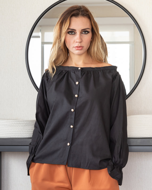 Blusa Grettel - Negro