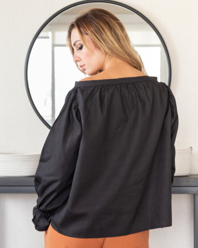 Blusa Grettel - Negro
