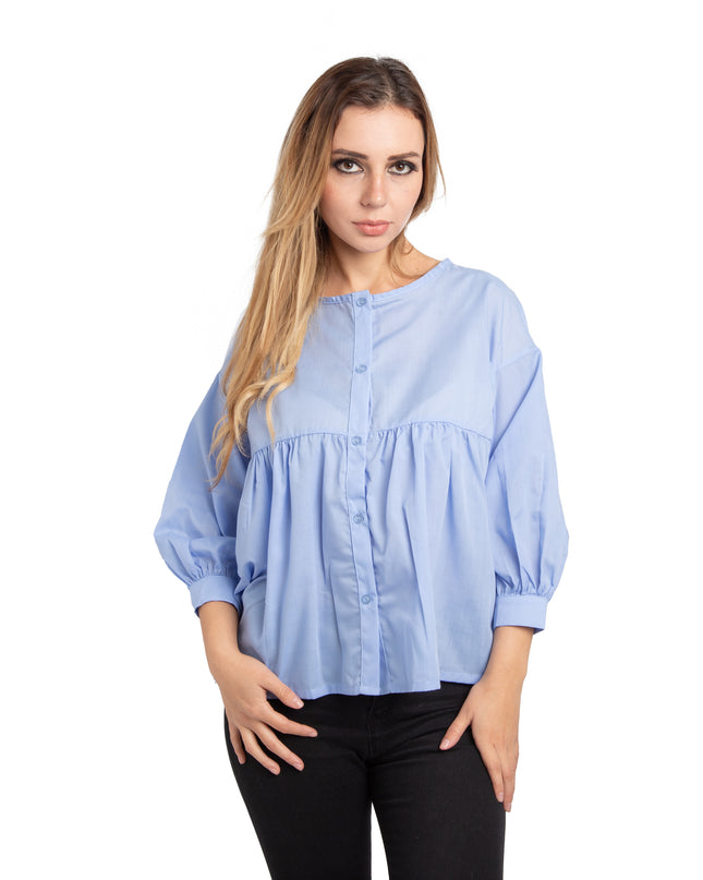 Blusa Jules - Celeste