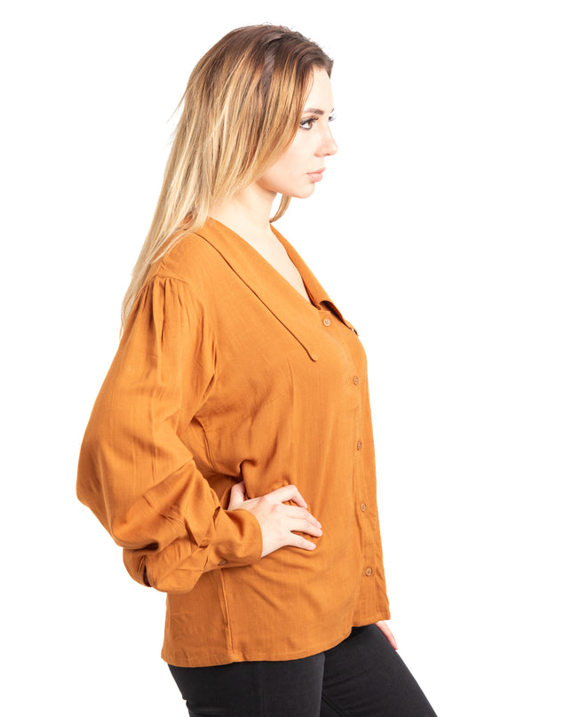 Blusa Lu - Marrón