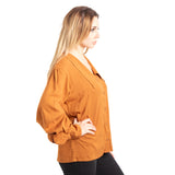 Blusa Lu - Marrón