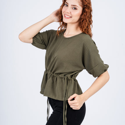 Blusa Madiany - Verde Oscuro