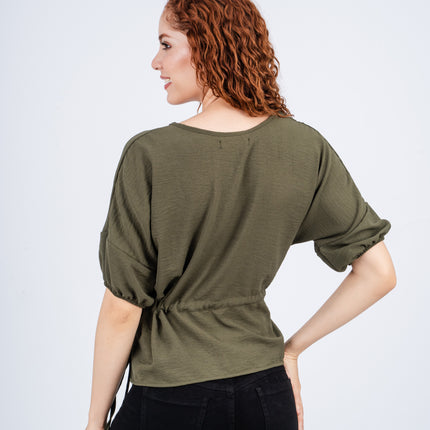 Blusa Madiany - Verde Oscuro