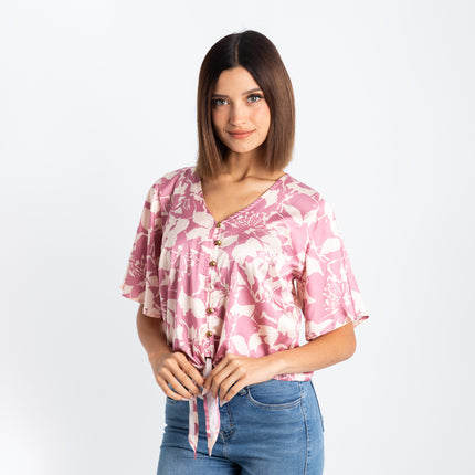 Blusa Moly - Palo Rosa