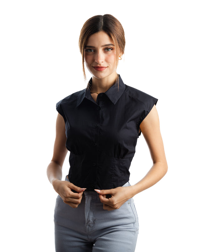 Blusa Reliz - Negro