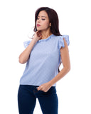 Blusa Vianell - Celeste