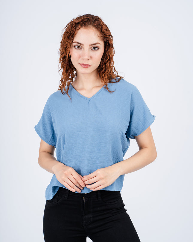 Blusa Viary - Acero